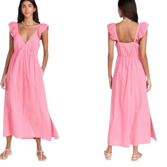 XIRENA Women's Leia Dress Rose Mallow XS NWT - Picture 1 of 6